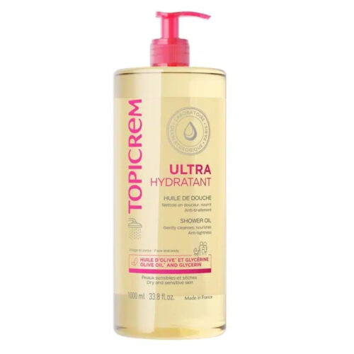 Topicrem Ultra Hydratant Huile de Douche 1000ml