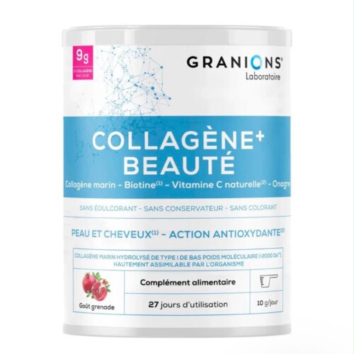 Granions Laboratoires Collagène + Beauté goût grenade 275G
