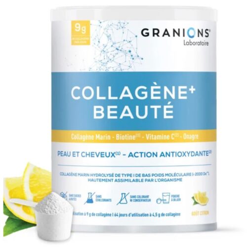 Granions Laboratoires Collagène + Beauté  Goût Citron