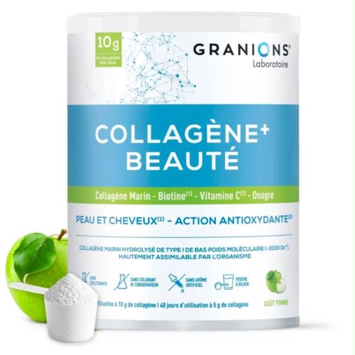 Granions Laboratoires Collagène + Beauté Goût Pomme